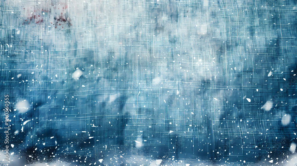 Obraz premium abstract winter background with rough linen texture
