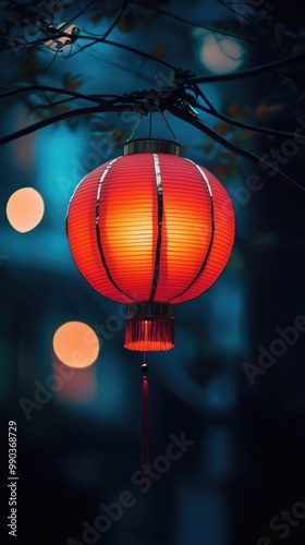 Aesthetic Red Chinese Lanterns