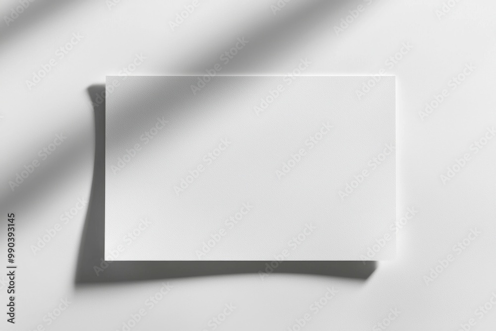 Paper A4 Mockup on White Background created with Generative AI Paper A4 Mockup on White Background created with Generative AI