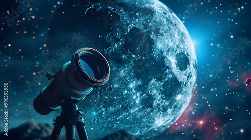 Magnified Cosmic Wonders The Moon as a Celestial Telescope