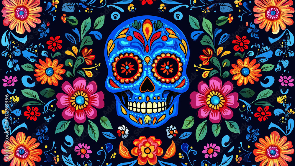 Illustrations Bringing Dia de los Muertos to Life, Tradition, Culture, and Art Illustrations Bringing Dia de los Muertos to Life, Tradition, Culture, and Art