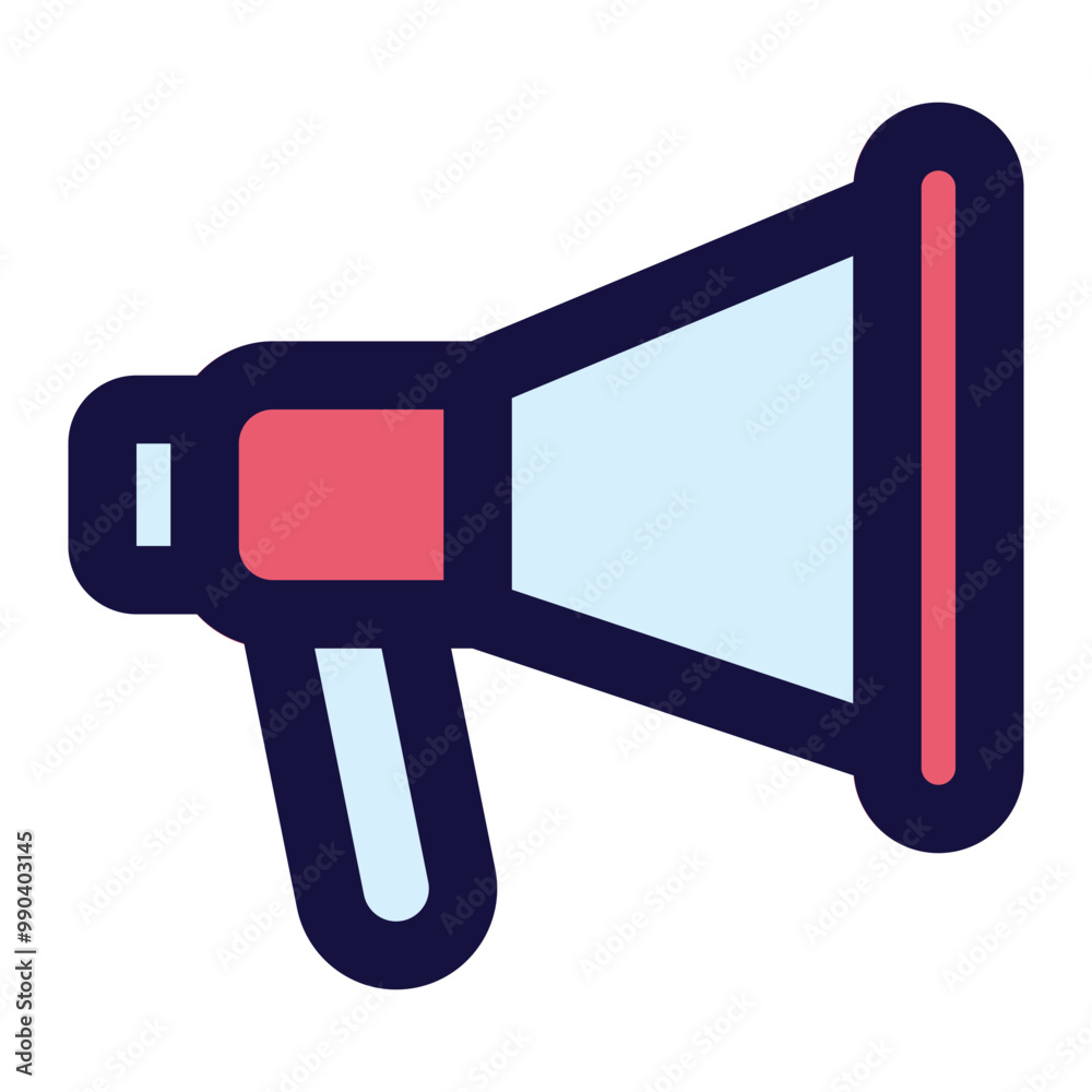megaphone icon for illustration megaphone icon for illustration