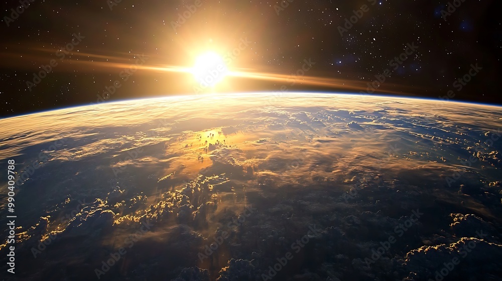 Sunrise from Space Sunrise from Space
