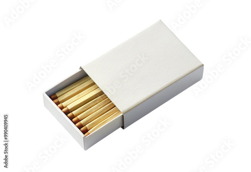 blank matches box mock up on png photo