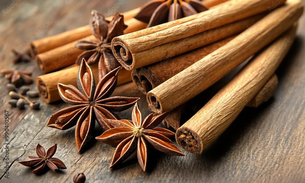 Cinnamon Sticks and Star Anise