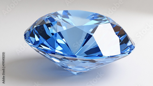 diamond on white background