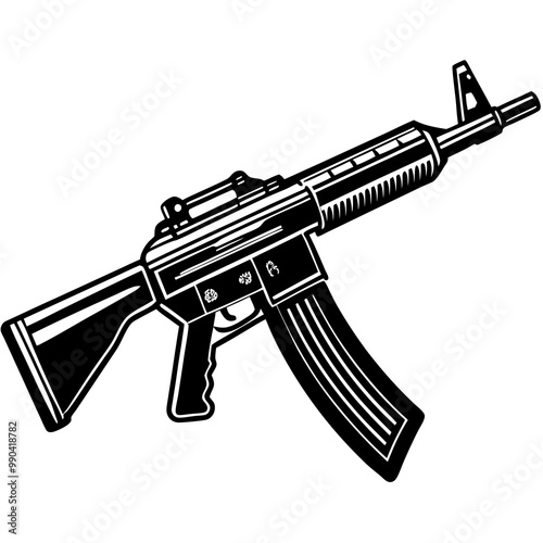 Hunter aiming a shotgun , Shooter Shooting from a gun on plates mark vector black color silhouette ,Hunting SVG,  