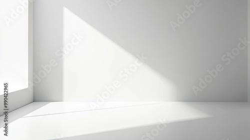 Wallpaper Mural Bright, seamless white background, offering a clean, neutral setting for products, portraits, or text-based designs. The minimalism creates a blank canvas for creativity. Torontodigital.ca