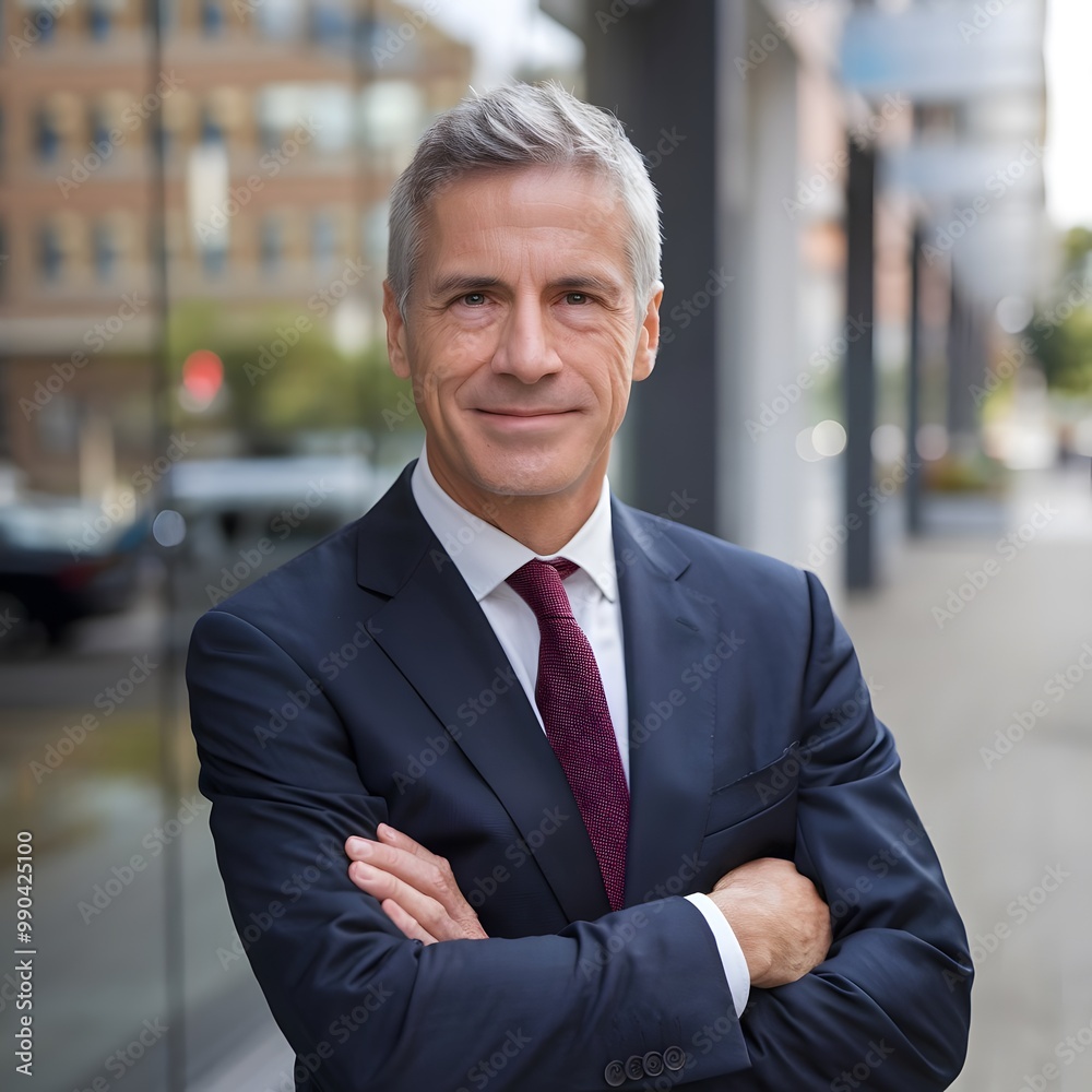 Portrait of a senior businessman Portrait of a senior businessman