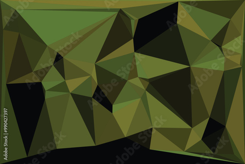 Polygonal mosaic background