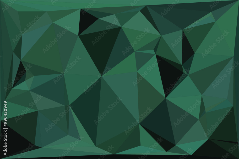 Polygonal mosaic background