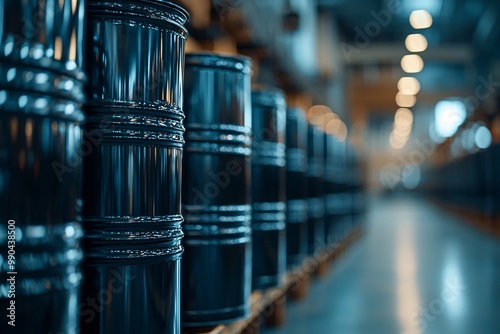 A close-up documentary photograph of commodities like grains and oil barrels on a trading floor. The image captures the essential role these resources play in a balanced and diversified investment photo