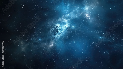 Stars Background. Galaxy Sky Night Universe with Starry Elements