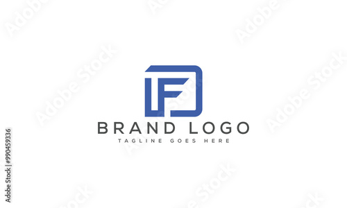 Free Download letter DF logo design vector template design for brand. - GFXLoad