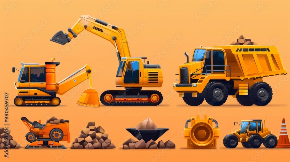 Minimal Flat Design of Heavy Machinery Elements Minimal Flat Design of Heavy Machinery Elements