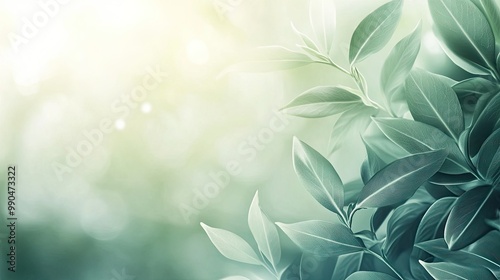 Soft green background with subtle gradients, offering a fresh, clean, and natural look for nature-inspired designs or wellness-focused products.