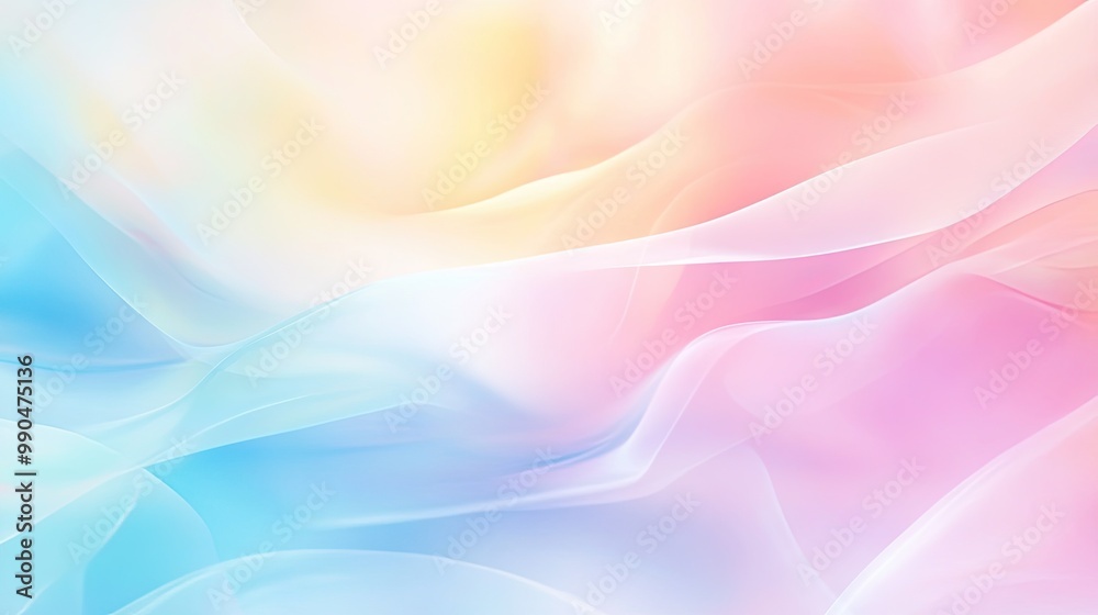Soft pastel background with smooth gradients in light pink, blue, and yellow tones. Ideal for creating gentle, calming designs or product displays. Soft pastel background with smooth gradients in light pink, blue, and yellow tones. Ideal for creating gentle, calming designs or product displays.