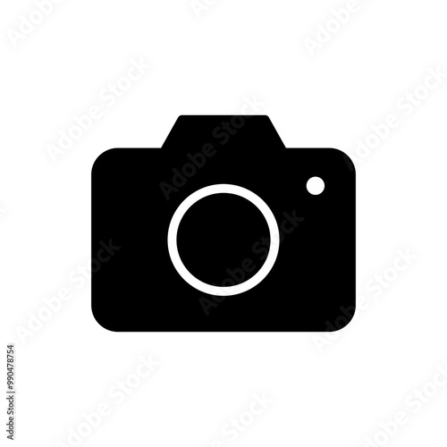 Glyph photo camera icon