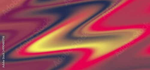 Reverse Seamless Loop of Abstract Fluid Wavy Grainy Noise Motion Background Video Colorful in Red and Blue for Modern Visual Effects and Design