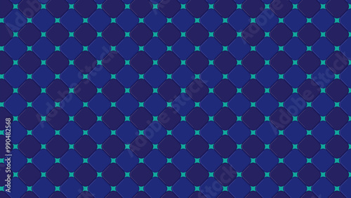 角丸四角を斜めに敷き詰めた背景用ベクターイラスト
