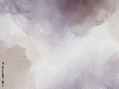 Canvastavla Watercolor neutral background