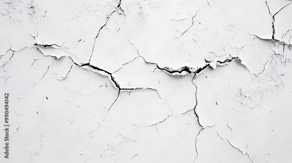 Obraz premium Cracked Wall Texture