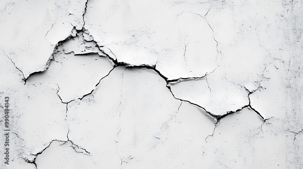 Obraz premium Cracked Wall Texture