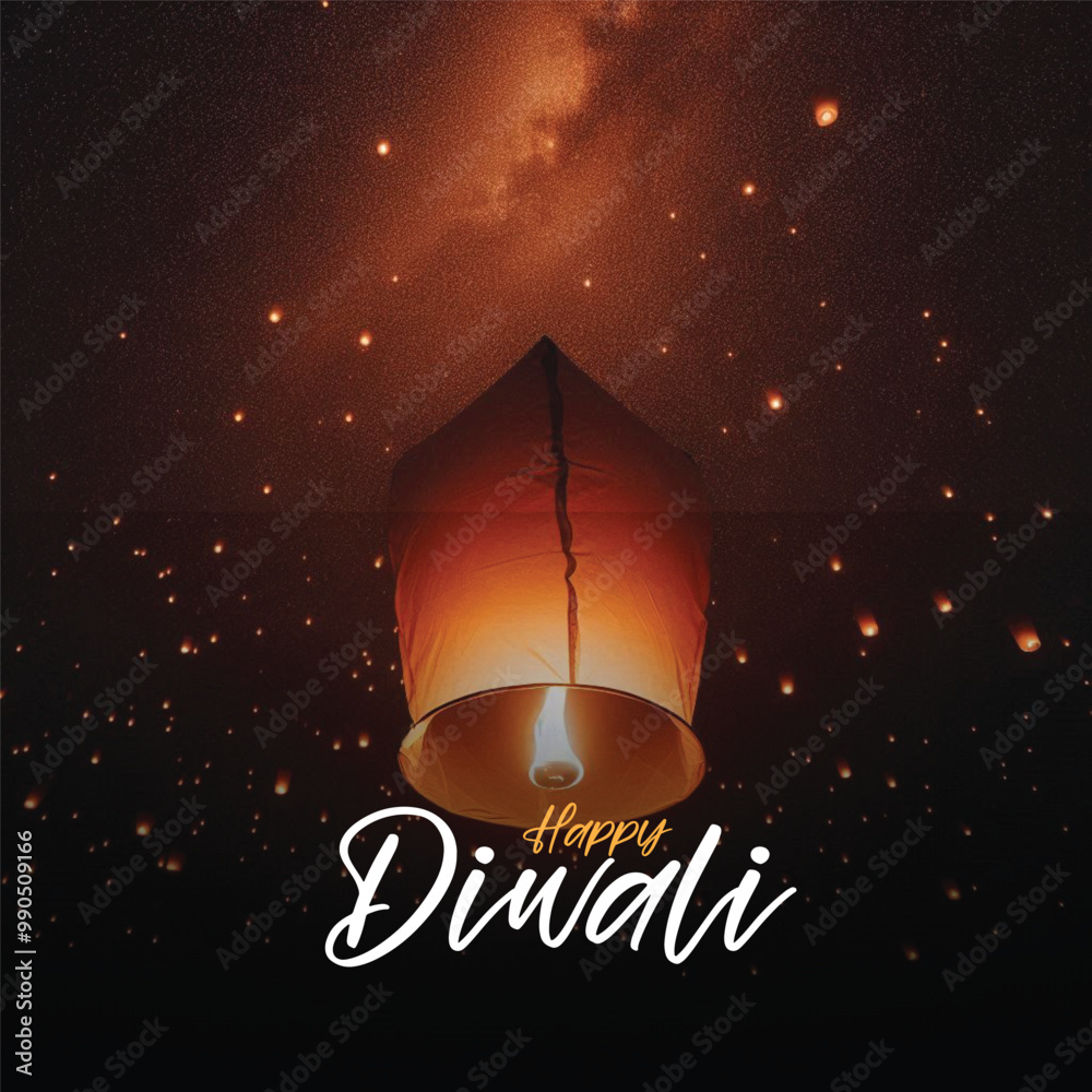 Happay diwali post design 