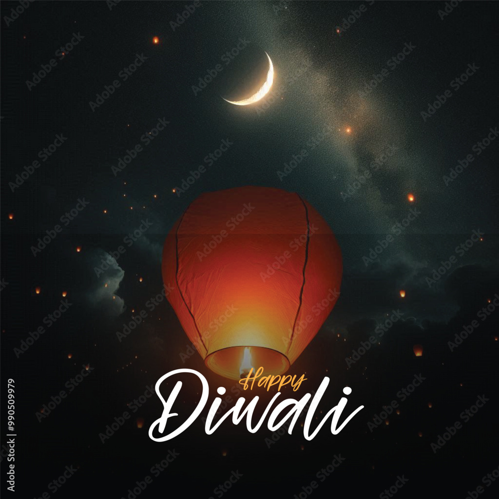 Happay diwali post design 