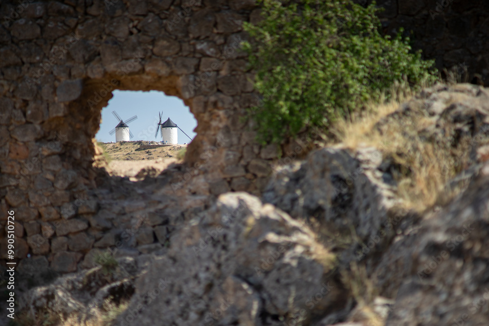 Fototapeta premium Molinos de castilla-la mancha