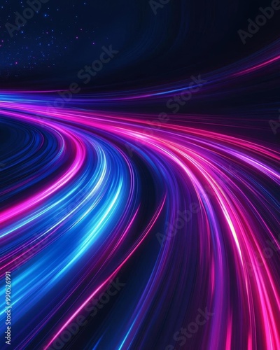 a very colorful abstract road background