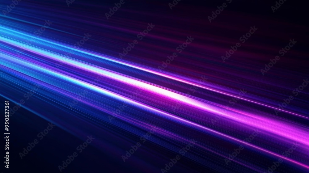 Abstract blue and purple light speed background with blur effect High-speed motion Abstract blue and purple light speed background with blur effect High-speed motion