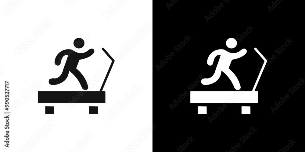 exercise time icon Flat line illustration exercise time icon Flat line illustration