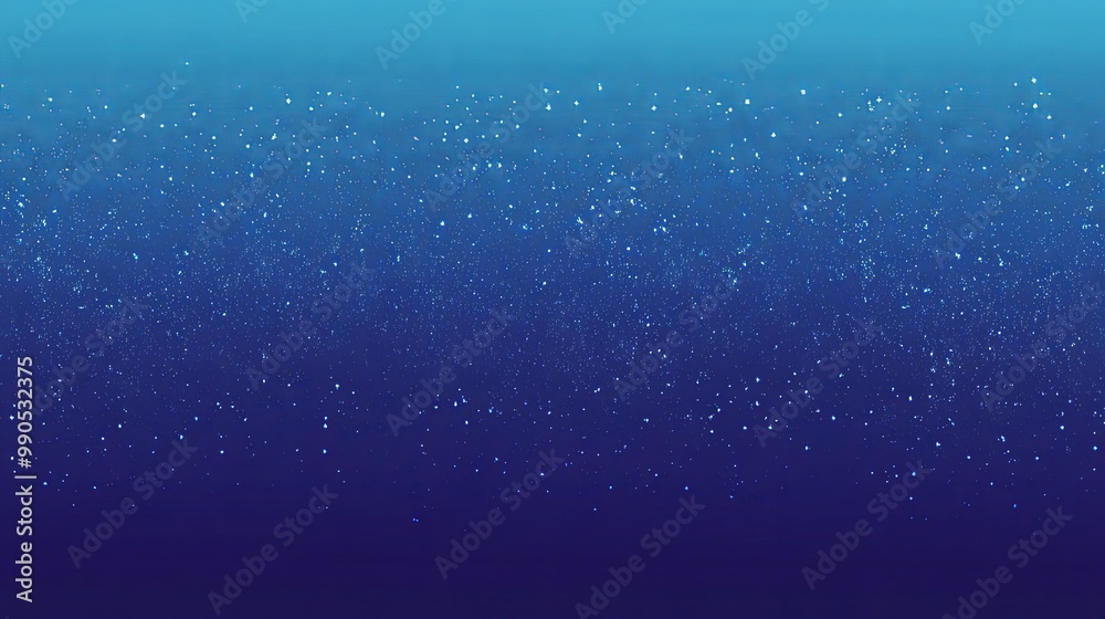 Obraz premium Starry night sky with a gradient of deep blue hues and sparkling stars, creating a mesmerizing scene that evokes feelings of wonder and mystery