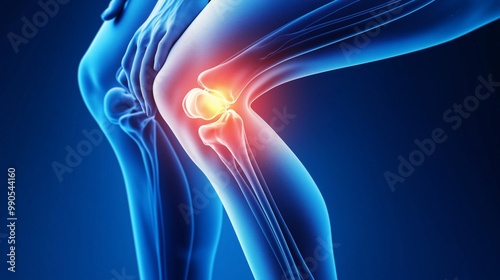 Pain in the knees, for medical studies