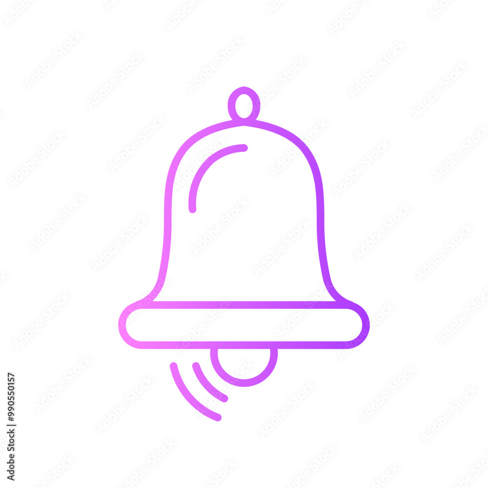 bell gradient icon bell gradient icon