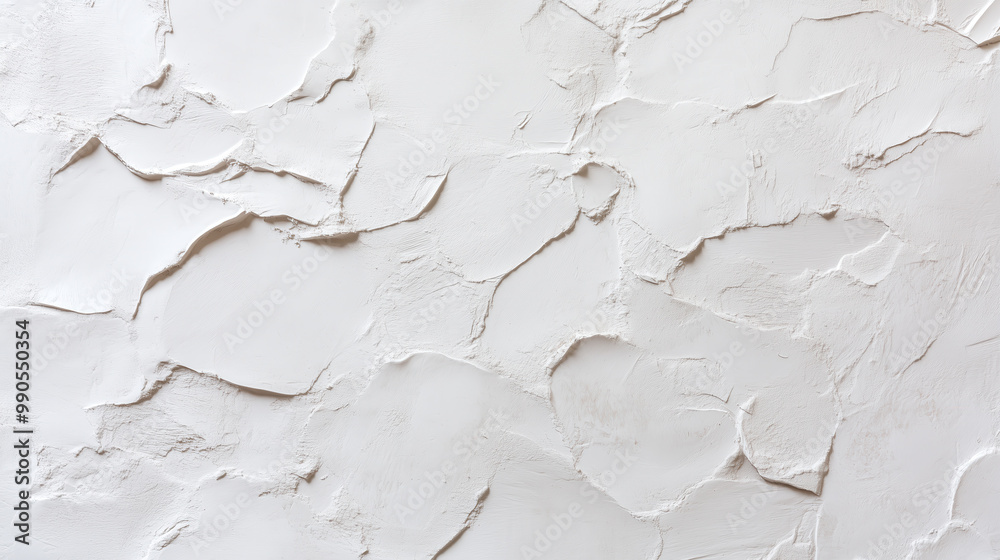 3d Textured white wall surface with soft, uneven finish, creating serene atmosphere 3d Textured white wall surface with soft, uneven finish, creating serene atmosphere