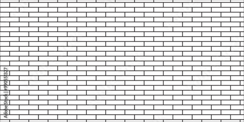 	
Abstract bathroom wall and floor brick wall texture background. white brick vector illustration texture of the wall with masonry Bricks laid in rows background.	
