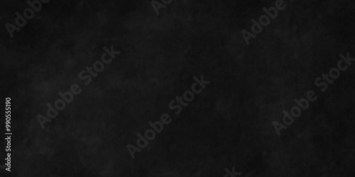Dark concrete wall grunge texture rough blackboard and chalkboard grungy wall backdrop surface. dark wide panorama picture black wall texture rough concrete floor, old grunge background.