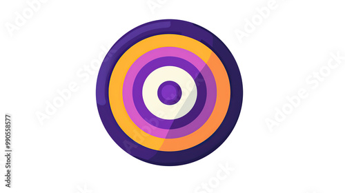 target on a transparent background for a shooting gallery game