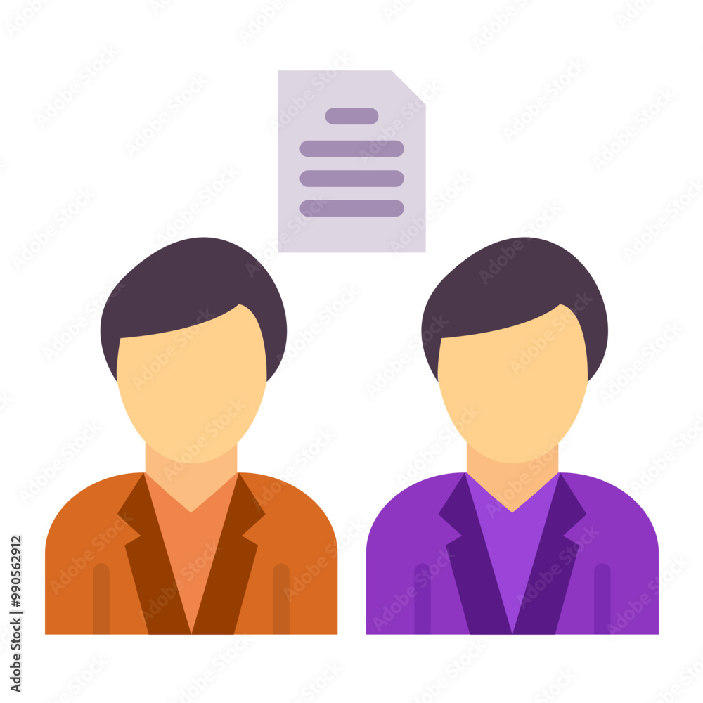 Vector Design Bargaining Rights Icon Style Vector Design Bargaining Rights Icon Style