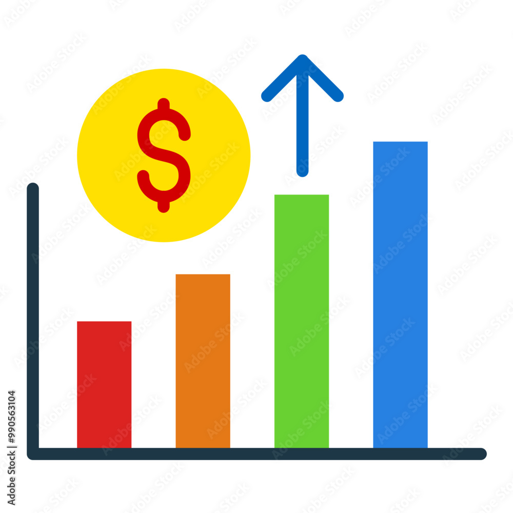 Vector Design Economic Indicator Icon Style Vector Design Economic Indicator Icon Style