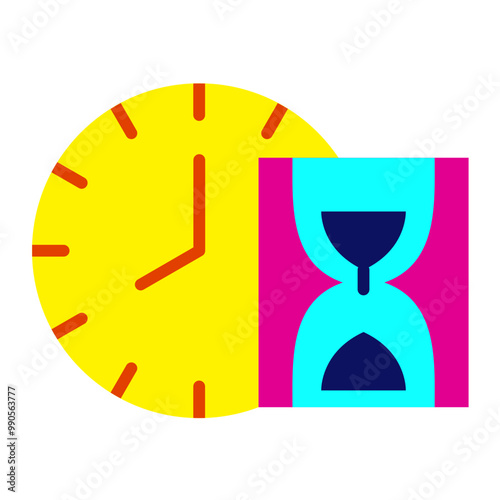 Vector Design Goal Expiry Icon Style