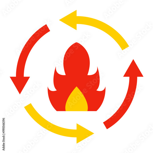 Vector Design Metabolism Icon Style