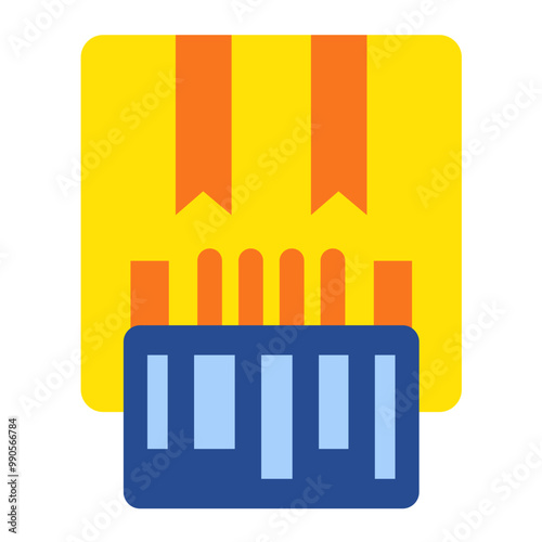 Vector Design Stock Keeping Unit Icon Style photo