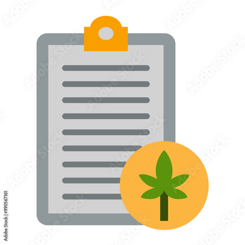 Vector Design Drug Test Icon Style