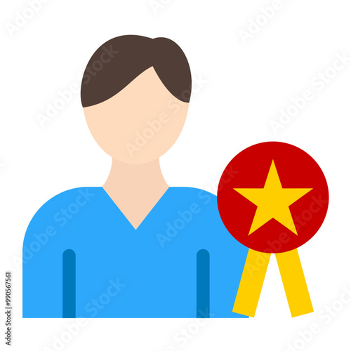 Vector Design Rewarding Employees Icon Style