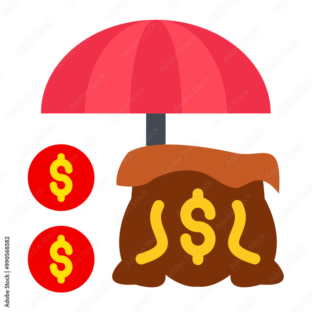 Vector Design Insurance Icon Style