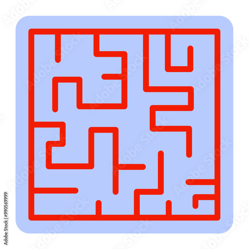 Vector Design Art Conundrum Icon Style