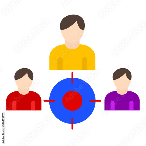 Engaging With Audience Icon Style